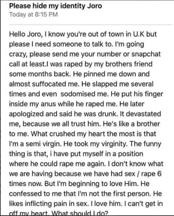 I Trusted My Brother